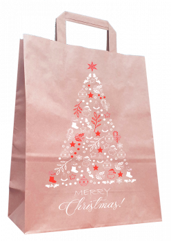 Papiertrageatsche Xmas Tree