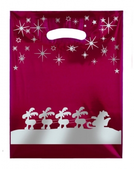 Grifflochtasche Tropic Xmas Edition Cassis 250 x 330 mm